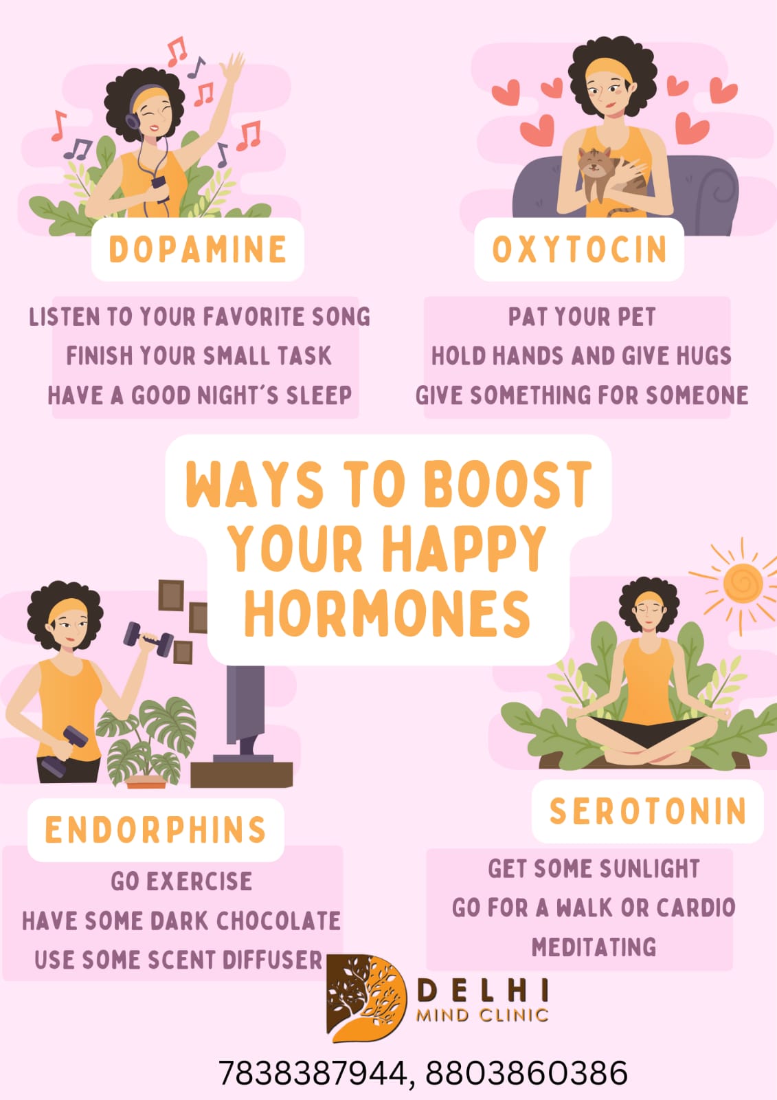 boost your happy hormones