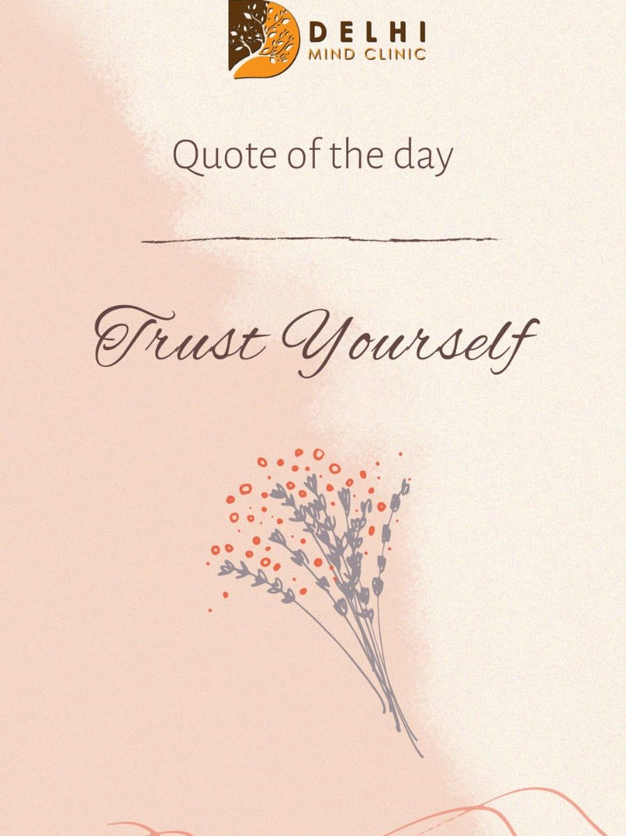 Trust yourself