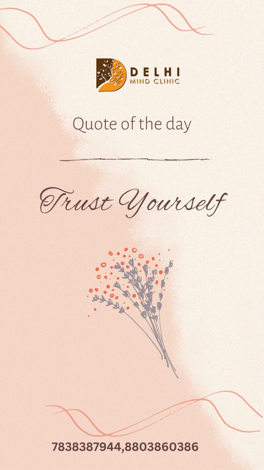 Trust yourself