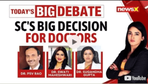 Dr. Sugandha Gupta on NewsX Live 