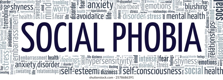 social phobia symptoms