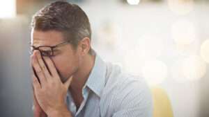 symptoms of depression in men