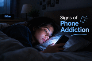 phone-addiction Phone addiction